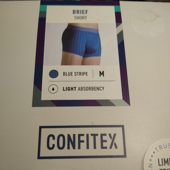 CONFITEX Underwear Bladder Control Sz M Brief/Shor - Picture 1 of 9